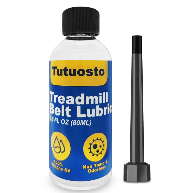 Treadmill Lubricant for Belt, 100% Silicone Treadmill Belt Lubricant, Treadmill Lubricant Kit, with Precision Screw Cap, Viscosity 500CS, Suitable for Most Treadmills, Silicone Oil for Acrylic Pouring