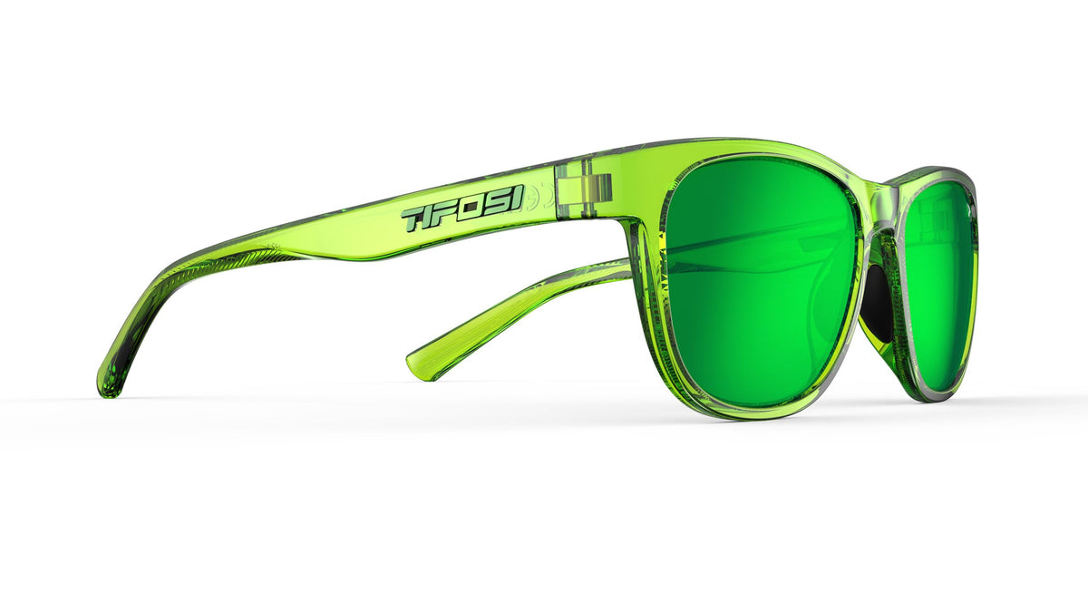 Tifosi Swank Sunglasses (Hyper Lime/Green Mirror with AR)