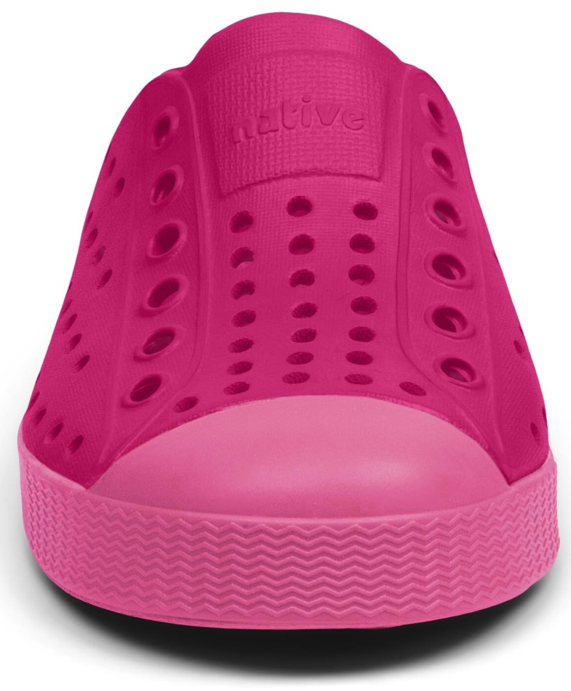 Native Shoes Unisex-Kids Jefferson Sneakers, Radberry Pink/Azalea Pink, 2 Little Kid