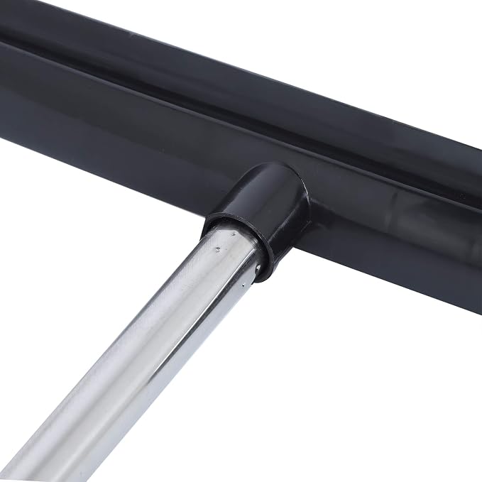 Multifunctional Broom, Telescopic Carpet Rake Rubber Pp 12.6in Brush Easy Wash