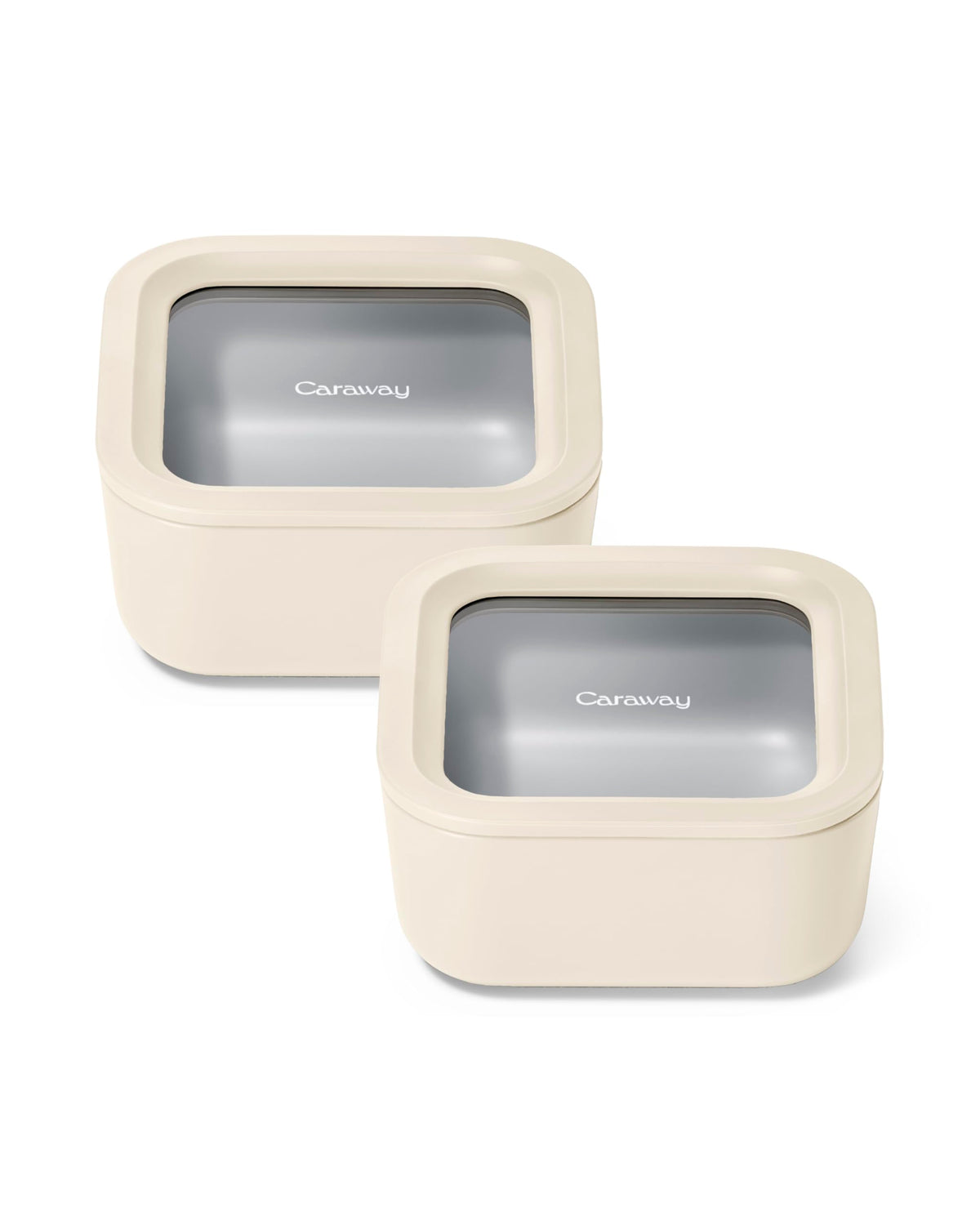 Caraway 6-Piece Glass Food Storage Container Set