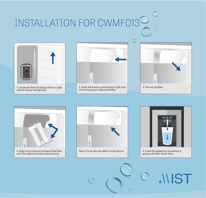 Mist WF2CB Water Filter Replacement