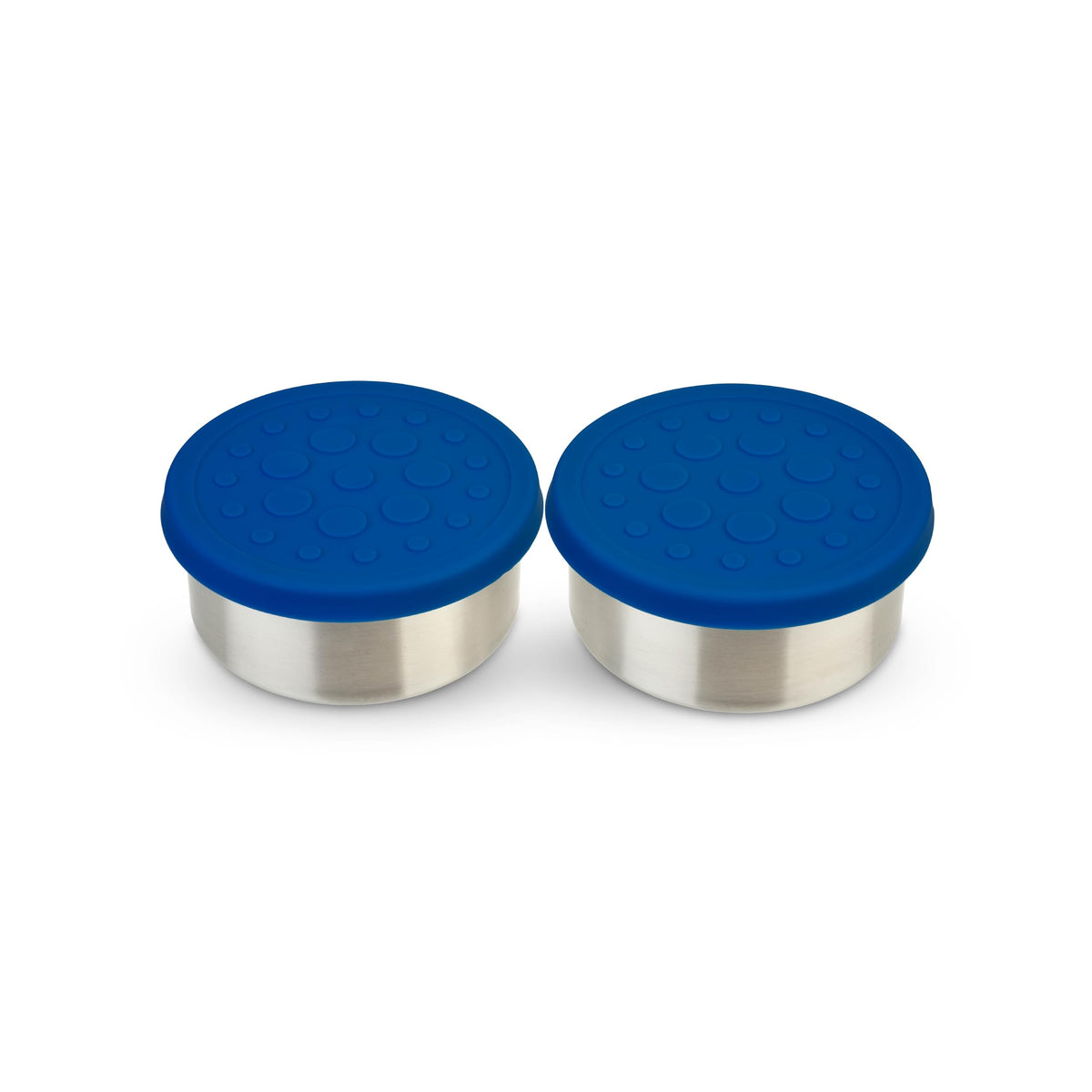 LunchBots 4.5 oz Stainless Steel Condiment Containers 2pk Purple