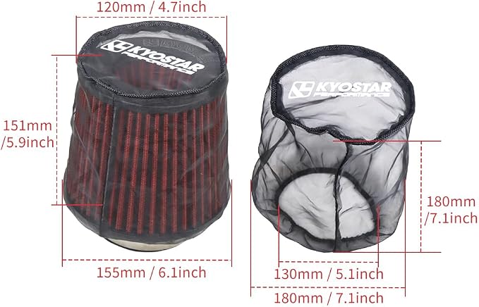 KYOSTAR Universal Air Filter Cover