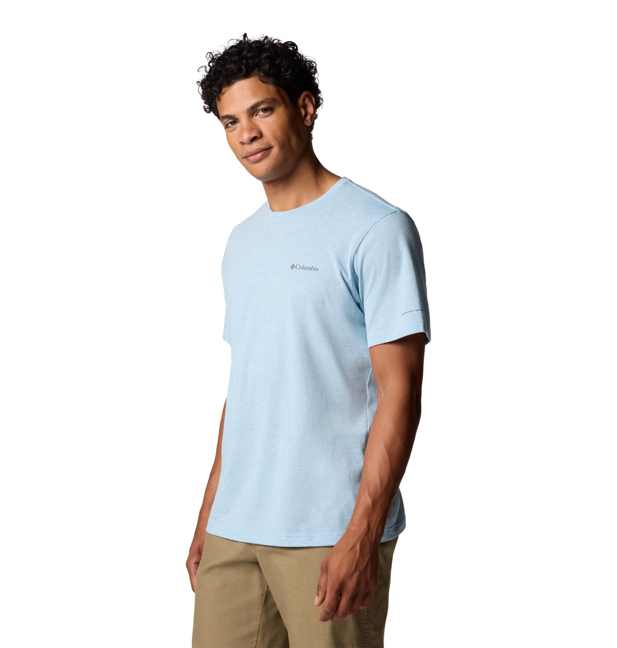 Columbia Mens Thistletown Hills Short Sleeve T-Shirt, Ripple Blue Heather, 5X Tall