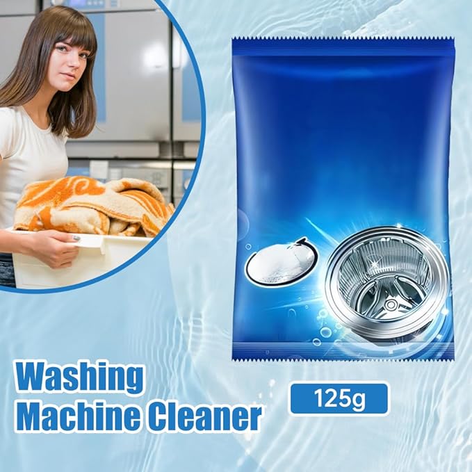 Washing Machine Cleaner, 2026 New Powerful Stain Remover for Washing Machine Tanks - Deep Clean Solution for Top Load and Front Load Washers, Descaler for Drum, Tub & All Internal Parts (3Pack)