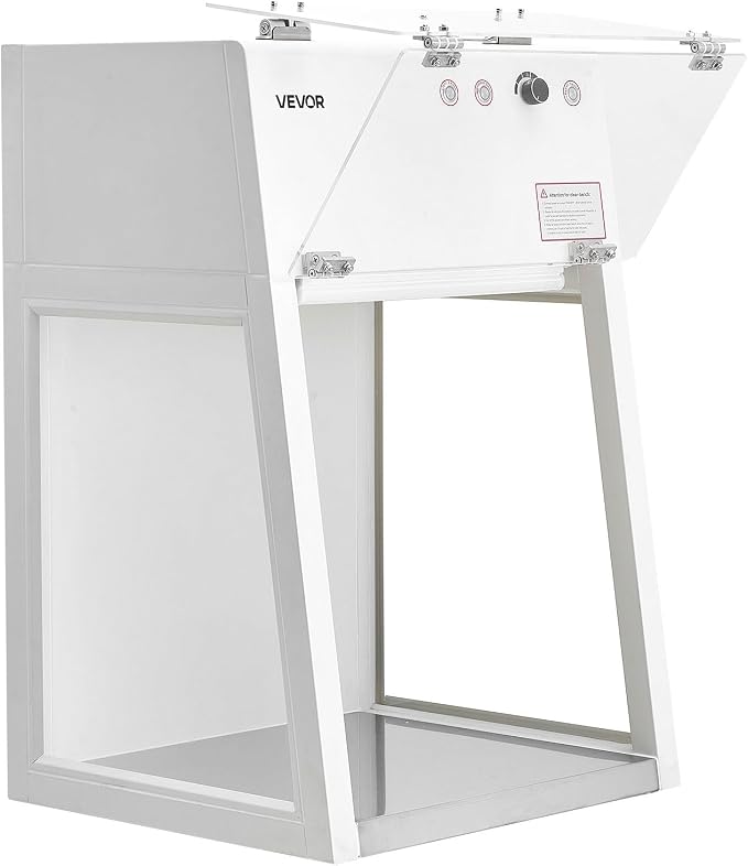 VEVOR Laminar Flow Hood, 20.08 x 20.47 x 23.62 inch Working Area Portable Clean
