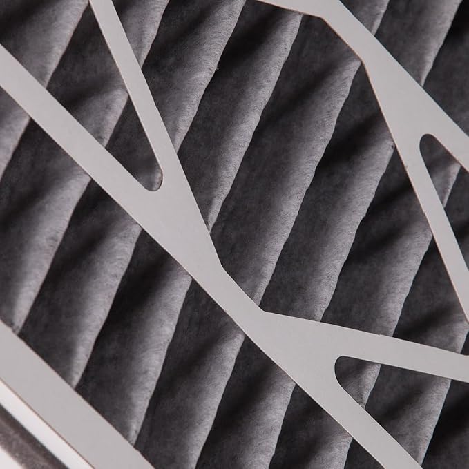 Nordic Pure 20x25x5 Air Bear Air Filter Replacement MERV 12 Pleated + Carbon 1