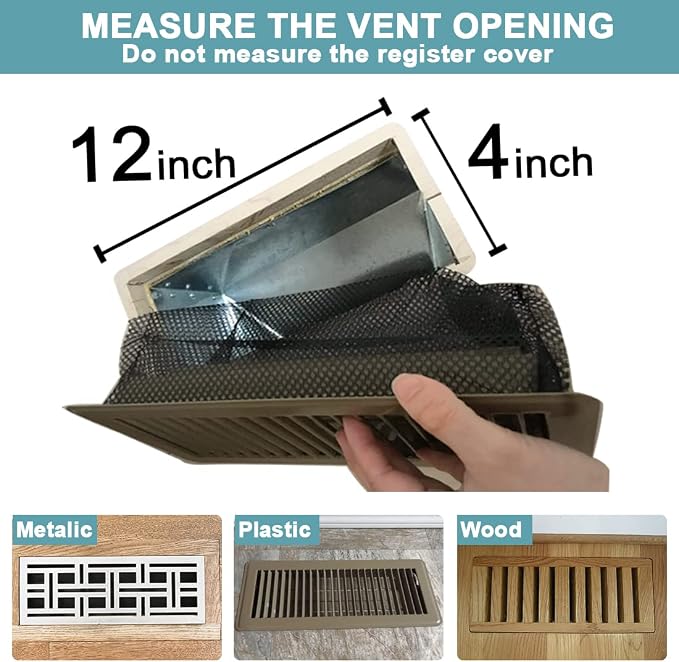 Floor Register Cover Trap, Floor Air Vent Cover Screen