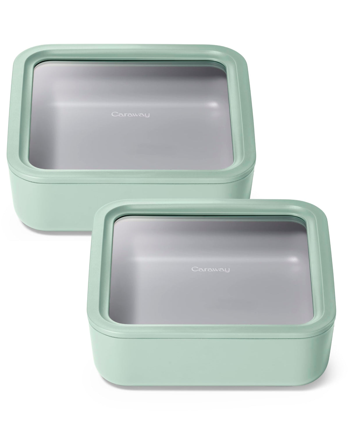 Caraway 6-Piece Glass Food Storage Container Set