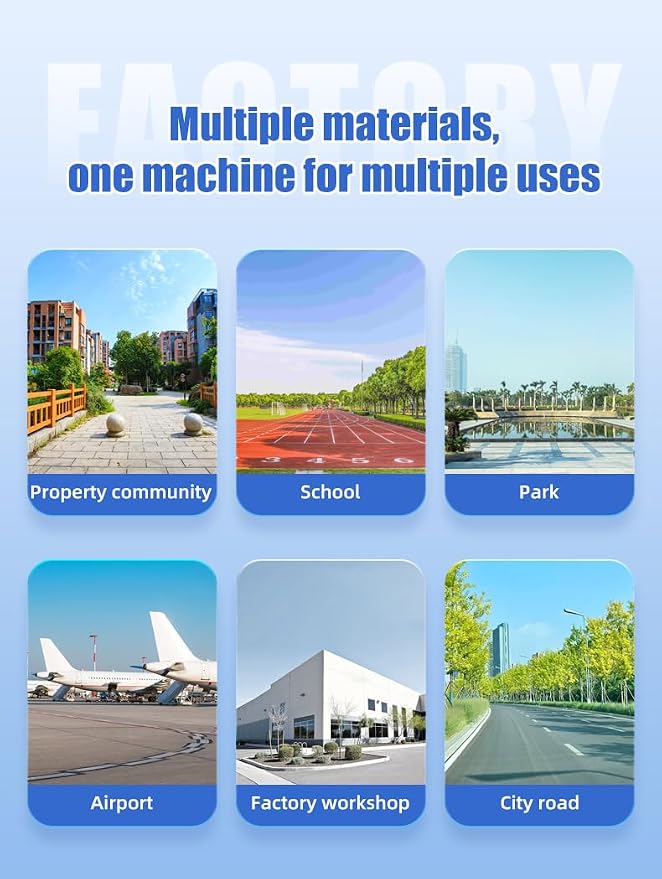 Electric Road Sweeper, Industrial Plant Sweeper, Heavy-Duty Floor Cleaner