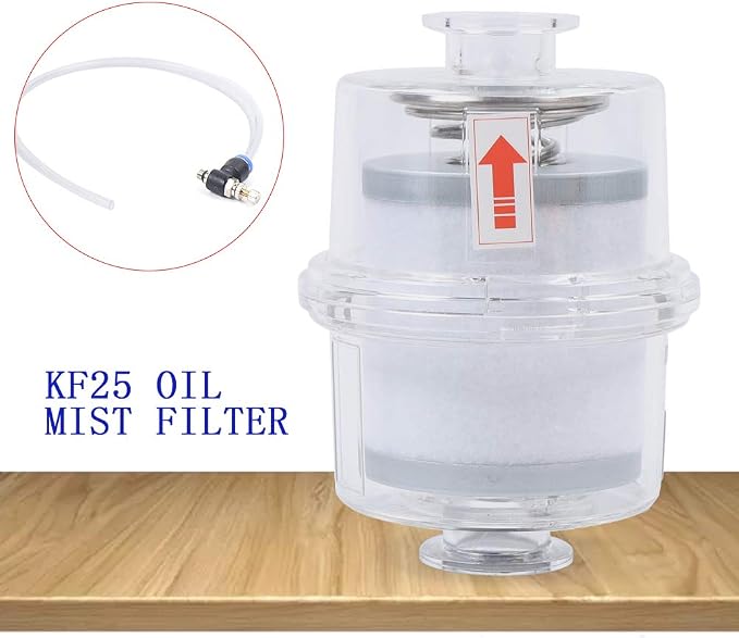 YIYIBYUS New Oil Mist Filter for Vacuum Pump Fume Separator Exhaust Filter KF25