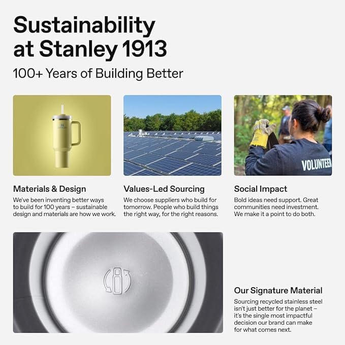 STANLEY Quencher H2.0 Tumbler with Handle and Straw 30 oz | Flowstate 3-Position Lid | Cup Holder Compatible for Travel | Insulated Stainless Steel Cup | BPA-Free | Nectarine
