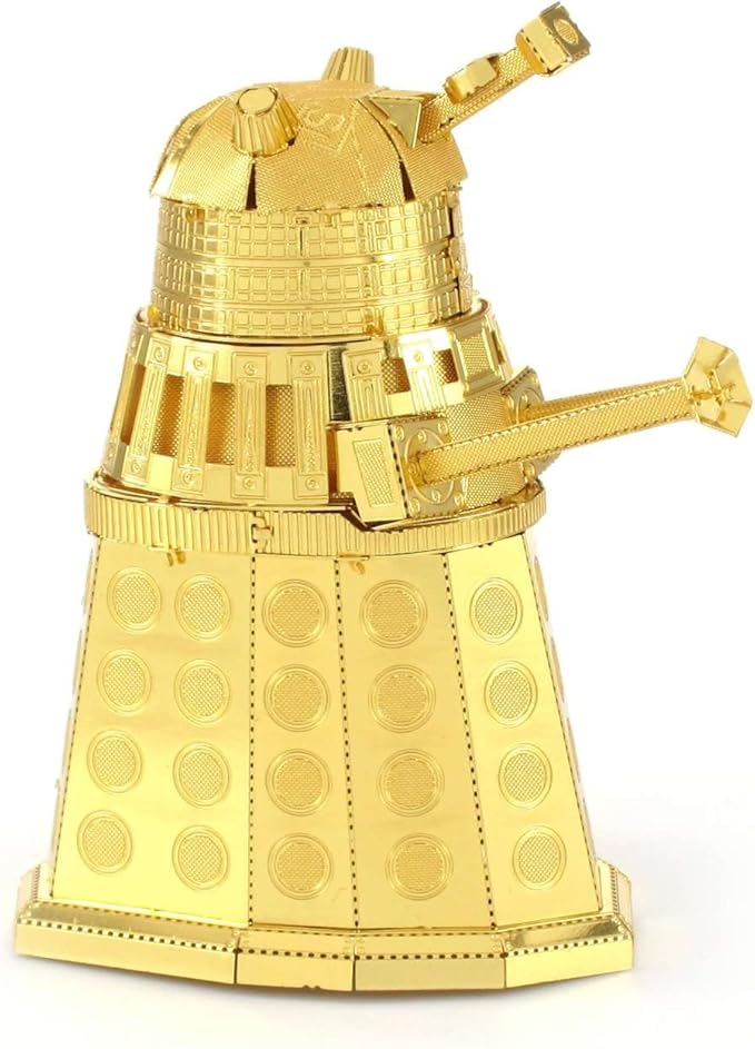 Fascinations Metal Earth Doctor Who Gold Dalek 3D Metal Model Kit