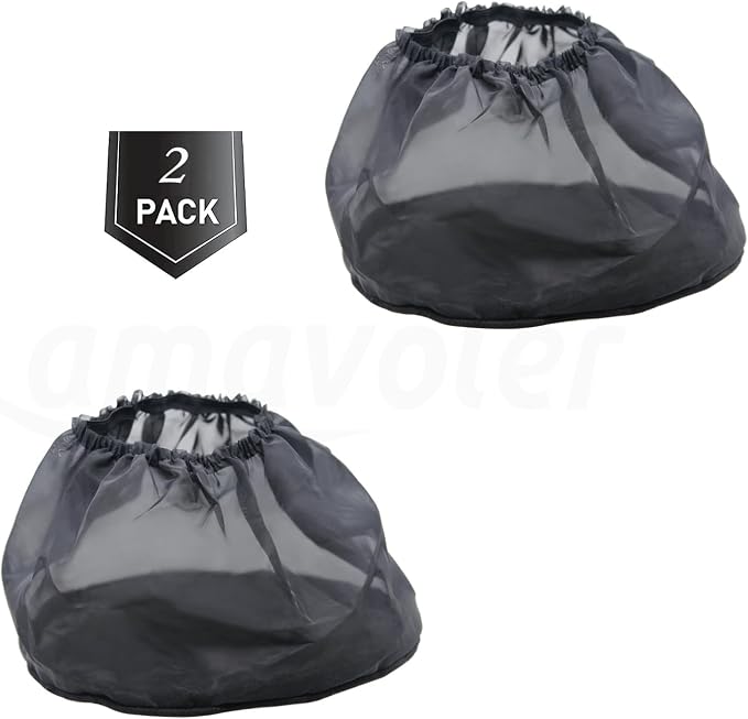 2 Pcs Motorcycle Waterproof Air Filter Rain Sock Dustproof Protective Cover Air