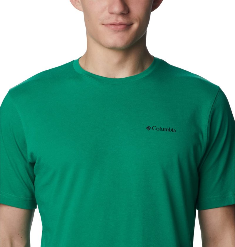 Columbia Men's Thistletown Hills Short Sleeve, Bamboo Forest, 2X Tall
