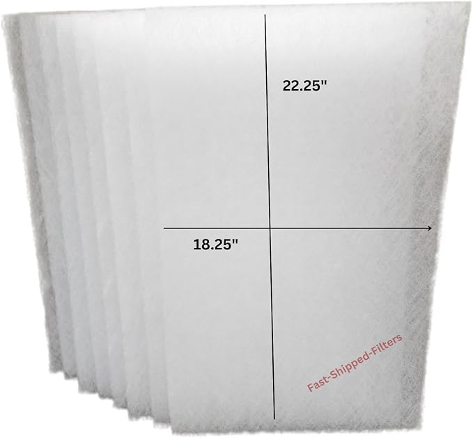Fast-Shipped-Filters 8 Pack 20x25 Replacement Filters Compatible to Fit