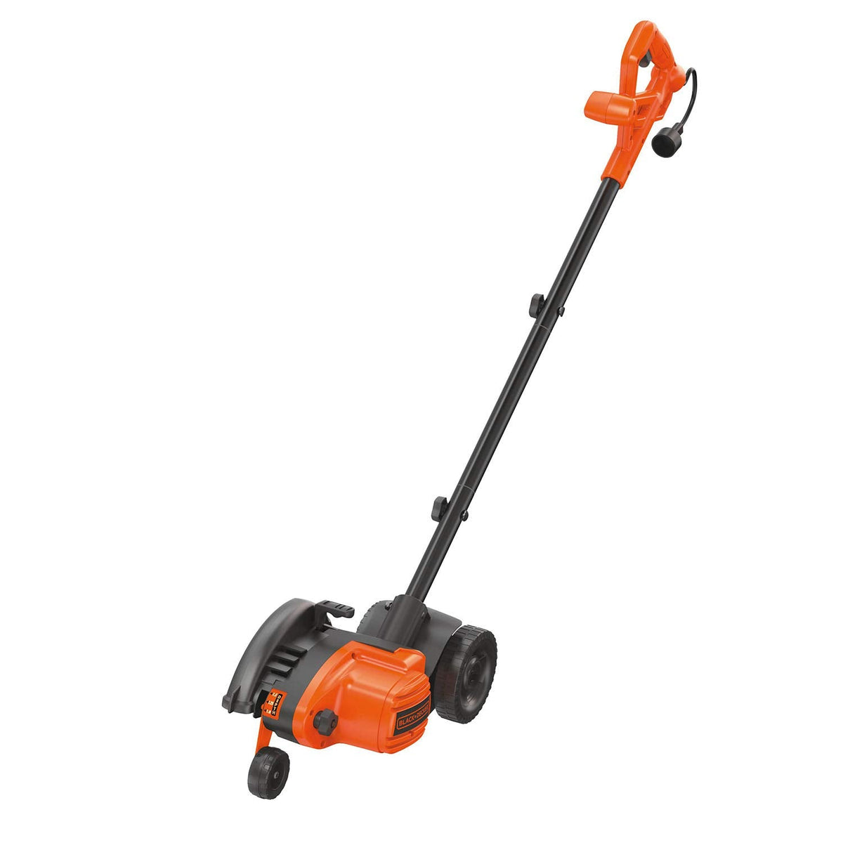 BLACK+DECKER Lawn Edger Trencher 2 in 1, 12 Amp 7.5 in. Electric Edger Lawn Tool for Landscaping and Trench Digger, 3 Height Settings, Corded (LE760FF)