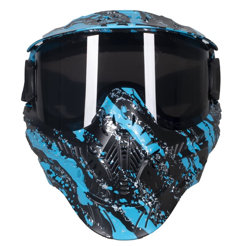 HK Army HSTL Paintball Goggle - Fracture Black/Turquoise