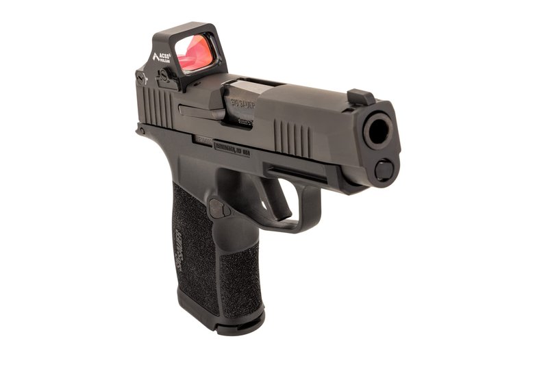 HOLOSUN HS507K Compact Pistol Red Dot Sight, 1 MOA Green ACSS Vulcan Reticle, HE507K-GR-X2-ACSS, Black