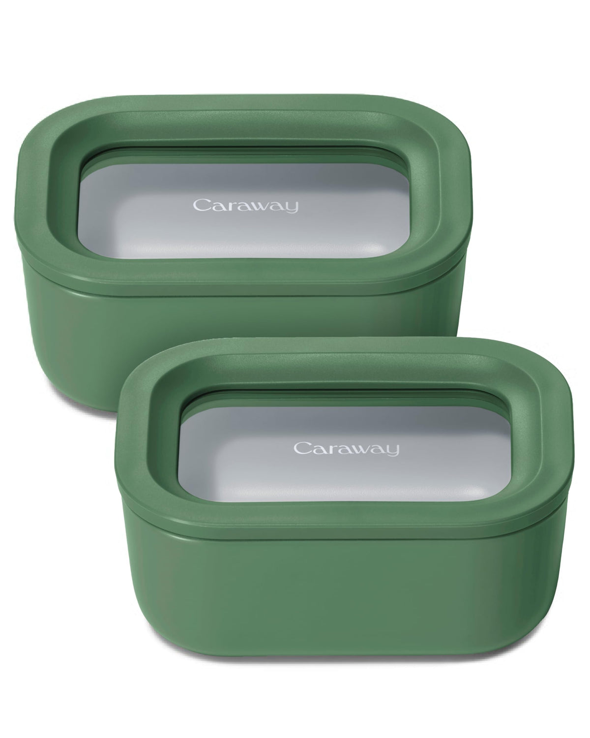 Caraway 6-Piece Glass Food Storage Container Set
