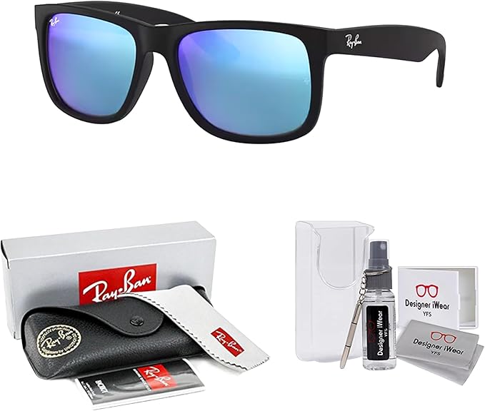 Ray-Ban RB4171 ERIKA Round Sunglasses For Women +BUNDLE with ACCESSORY EYEWEAR KIT