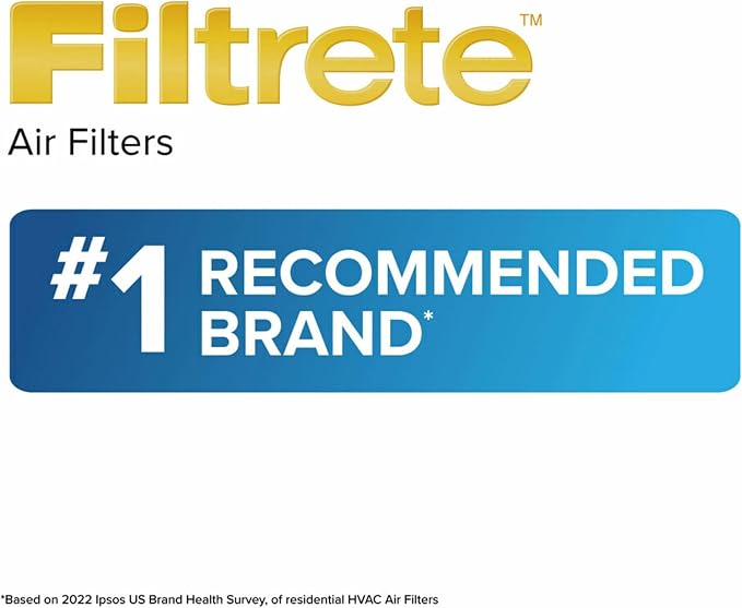 Filtrete 18x22x1 AC Furnace Air Filter, MPR 700, MERV 8, Tough on Pollen