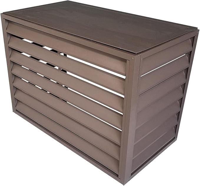 Outdoor air conditioning fence, outdoor air conditioning hidden protective cover