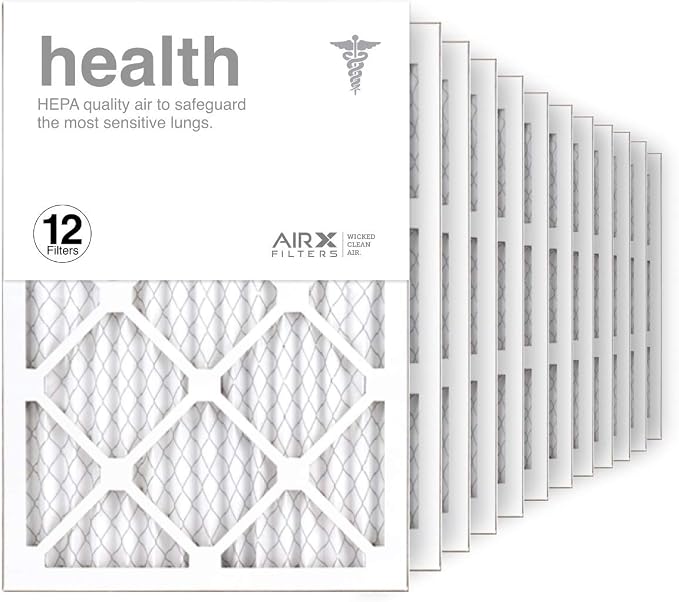 AIRX FILTERS WICKED CLEAN AIR. 14x20x1 Air Filter MERV 13 Pleated HVAC AC