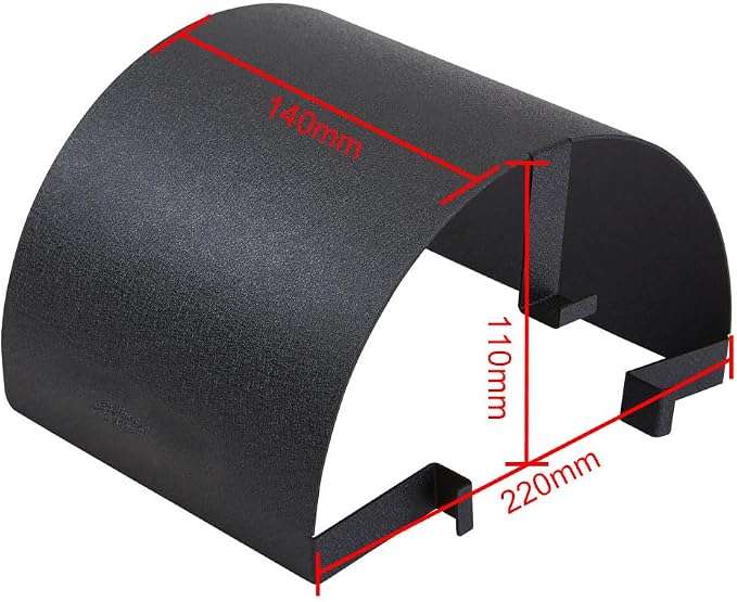 Kyostar Universal Steel Air Filter Heat Shield Cover Burning Air Intake Filter