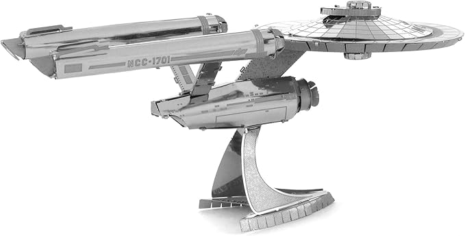 Metal Earth Star Trek USS Enterprise NCC-1701 3D Metal Model Kit Fascinations