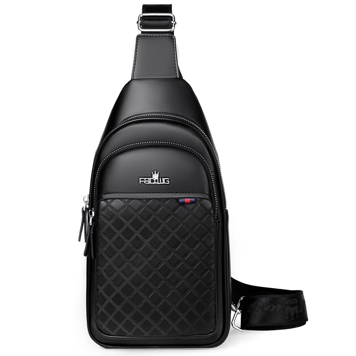 FSD.WG sling Backpack for Men Chest Bag Crossbody Shoulder Bags Travel Bag Purse for Men with Water Resistant