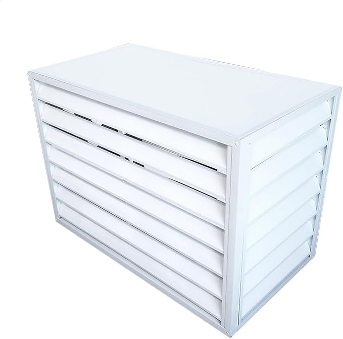 Outdoor air conditioning fence, outdoor air conditioning hidden protective cover