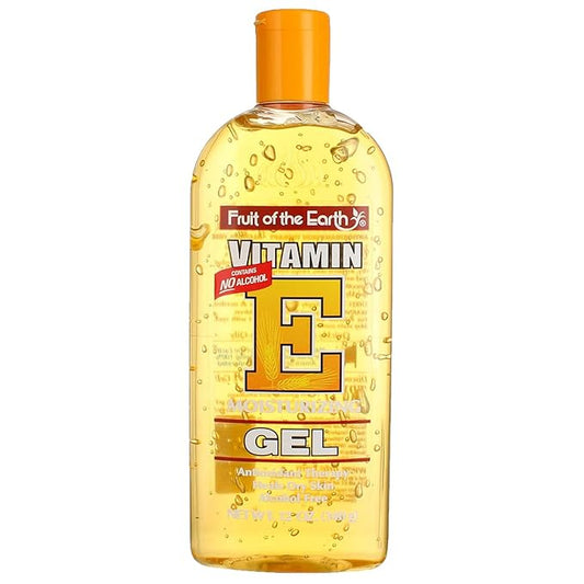 Fruit of the Earth Vitamin E Aloe Vera Gel, Moisturizing 12oz for Dry Skin (FOTE-GEL12)