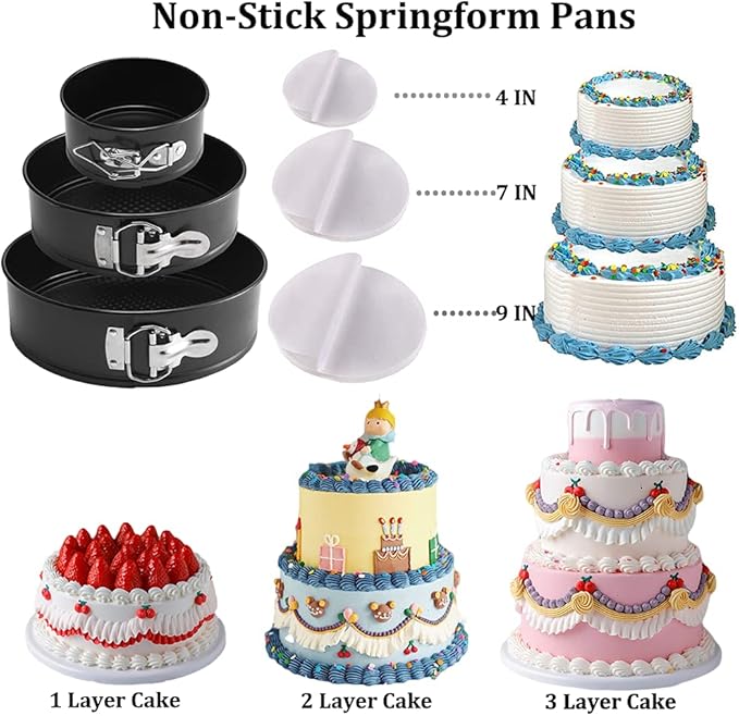 Gawren-H&E Cake Decorating Kit-Baking Supplies and Cake Decorating Supplies