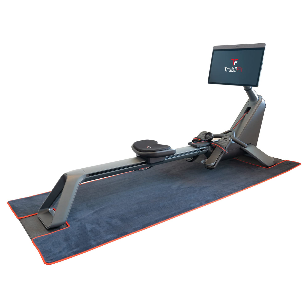 Mat Sweat Towel for Original Peloton Row and Cross Training Row+ - Custom Floor Mat for Peloton Rower - Accessories for Peloton - Keep Your Floor Clean of Sweat - Reversible Design