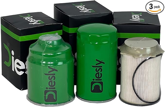 Diesly Pro 6.7L Fuel and Oil Filters | LIFETIME INJECTOR WARRANTY | Replacement