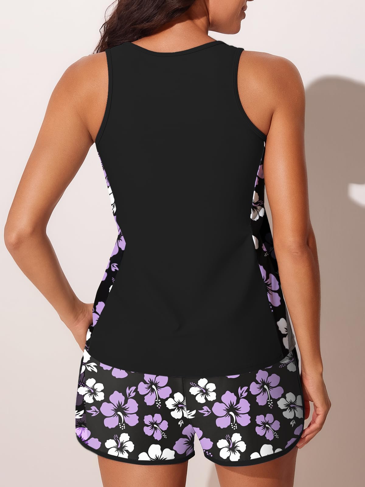 Summer Mae Blouson Tankini Swimsuits for Women Tummy Control Bathing Suits