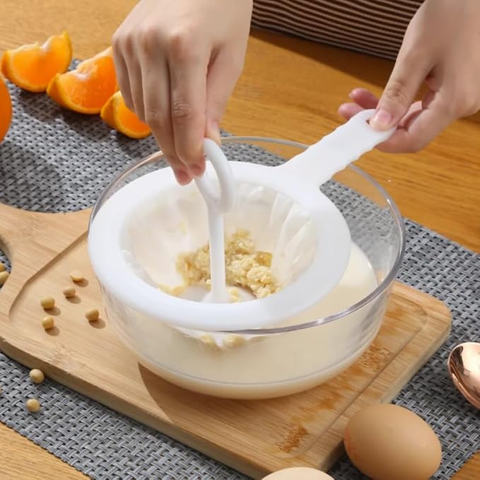 Kitchen Ultra-Fine Nylon Mesh Strainer I Filter Spoon Sieve