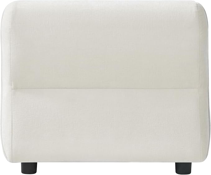 Christopher Knight Home Milio Modern Accent Chair with Ottoman Foot Rest, Wooden Frame Club Chair and Ottoman, Comfy Living Room Lounge Chair with Coffee Table, Single Sofa and Footstools, Beige