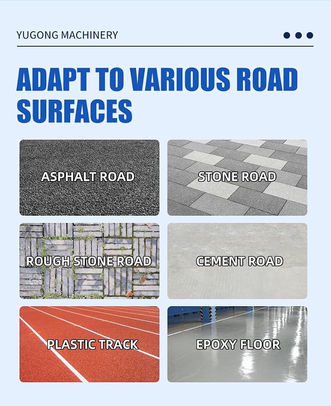 Electric Road Sweeper, Industrial Plant Sweeper, Heavy-Duty Floor Cleaner