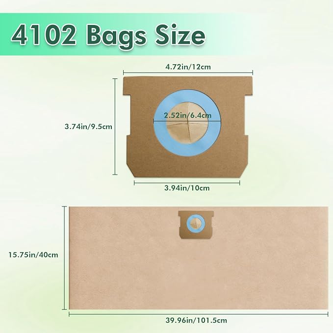 DXVA19-4102 Vacuum Bags Compatible