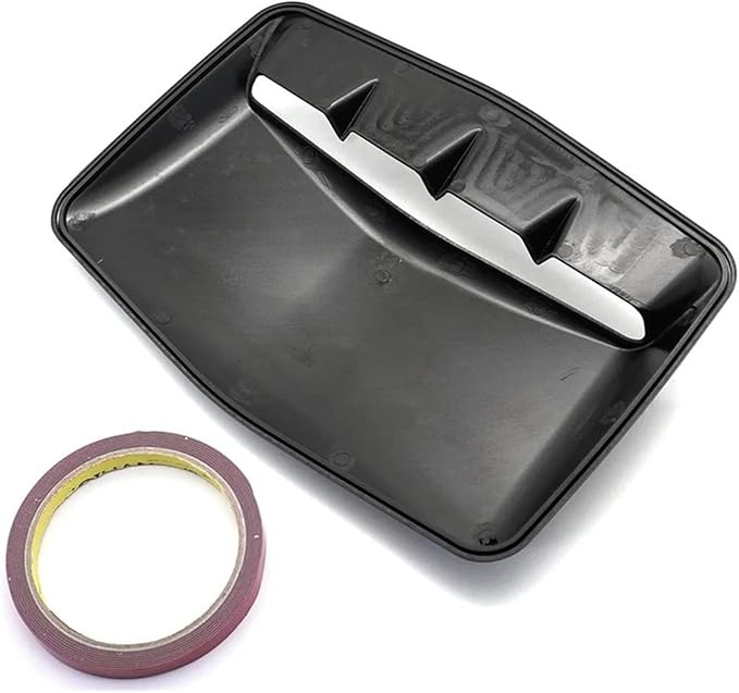 Universal Car Hood Scoop Air Flow Intake Decorative Turbo Bonnet Vent Cover