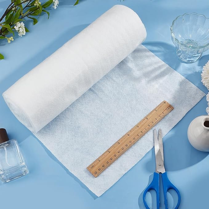 BENECREAT White Vent Filter Media, Electrostatic Air Filter Roll Air Vent