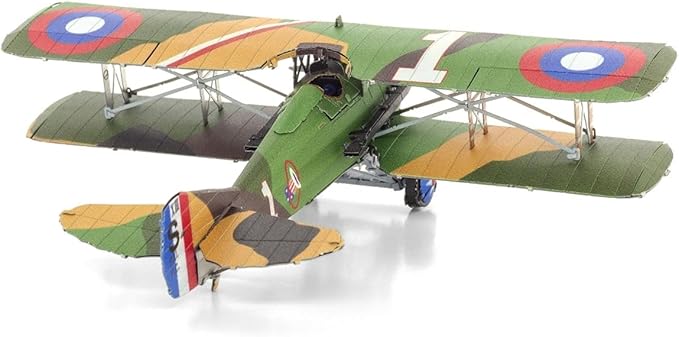 Metal Earth SPAD S.XIII 3D Biplane Metal Model Kit Fascinations