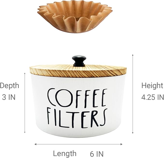 Wooden Coffee Filter Holder