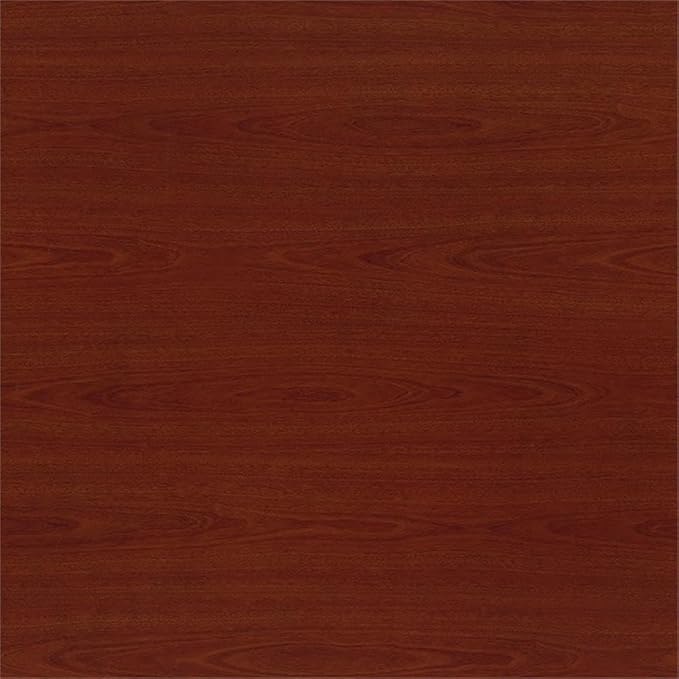 Bush Business Furniture Series C 72W Office Desk with Bookcase and File Cabinets in Mahogany