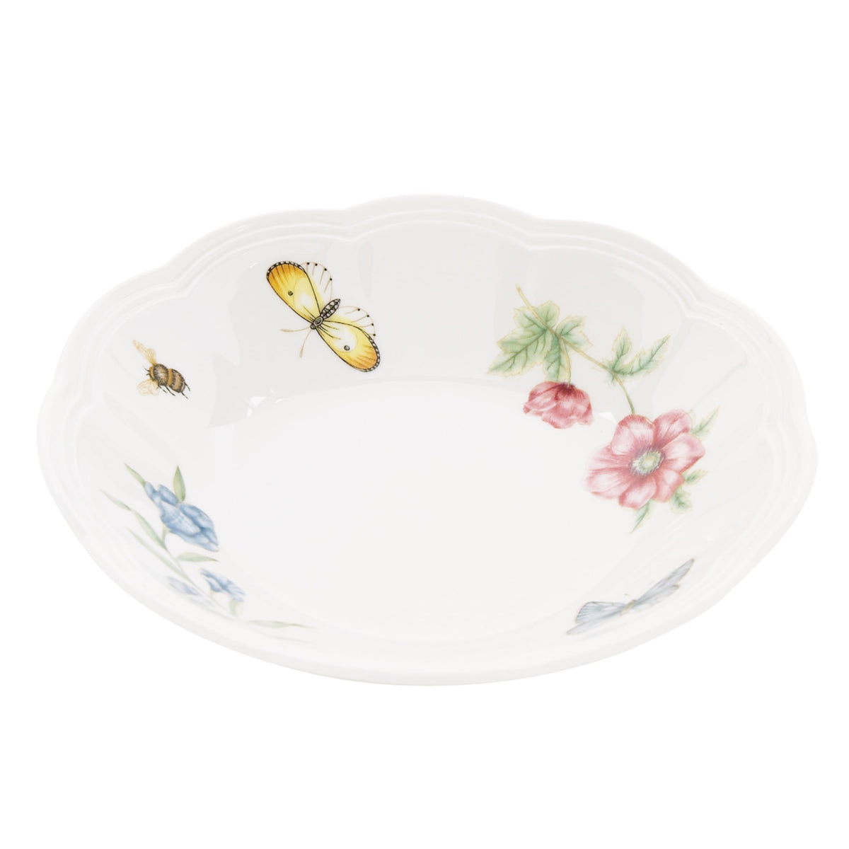 Lenox Butterfly Meadow Porcelain Mug Set for 4, 12oz