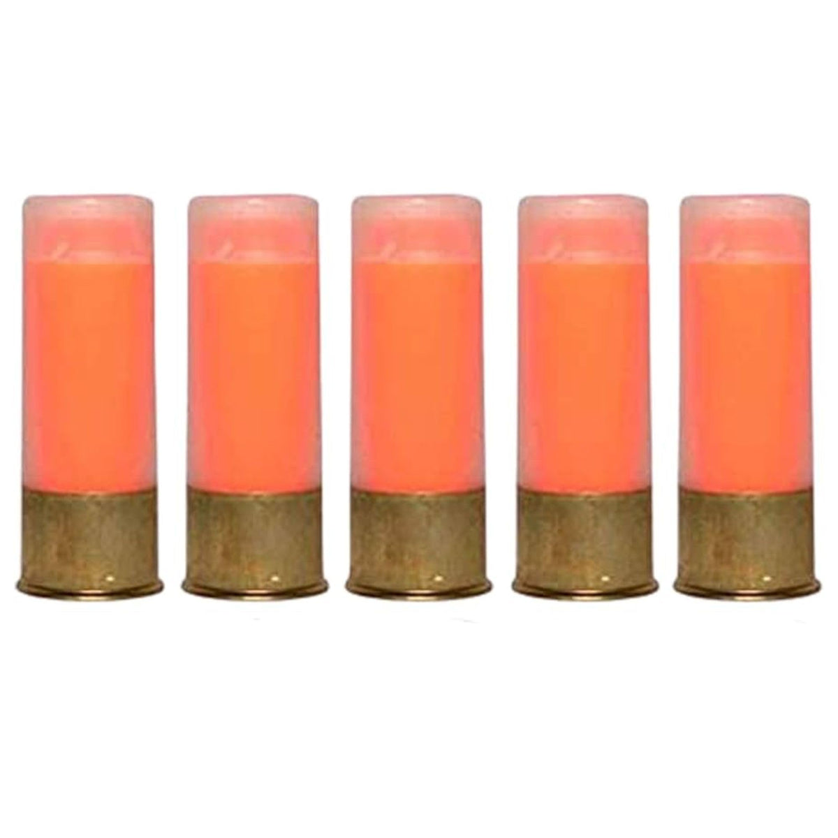 ST Action Pro 12 Gauge Snap Caps – 5 Pack Inert Training Dummy Rounds for Dry Fire, Reloading & Malfunction Drills – Brass Casing, Orange UV Insert – Veteran-Owned, Assesmbled in USA – Safe & Reusable