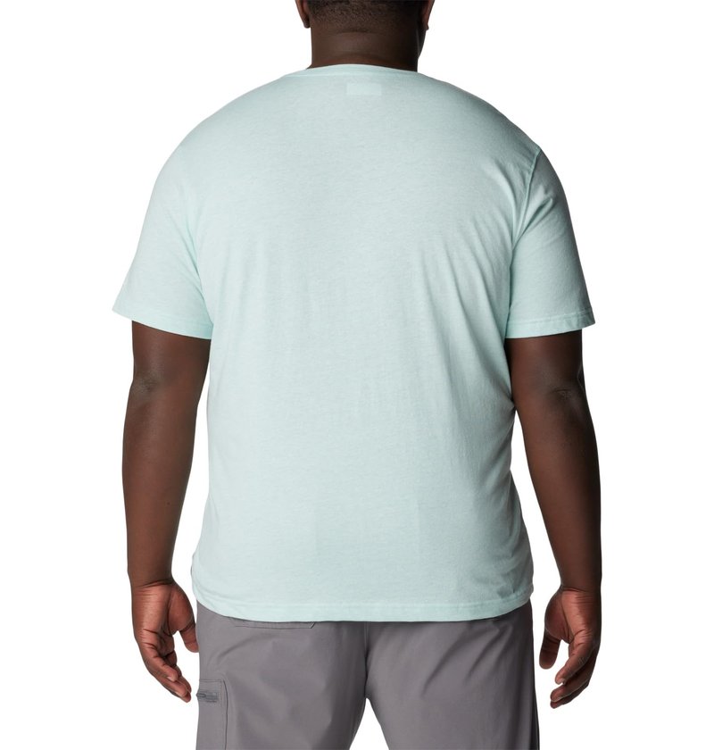 Columbia Men's Thistletown Hills Short Sleeve, Spray Double Dye, 5X Tall